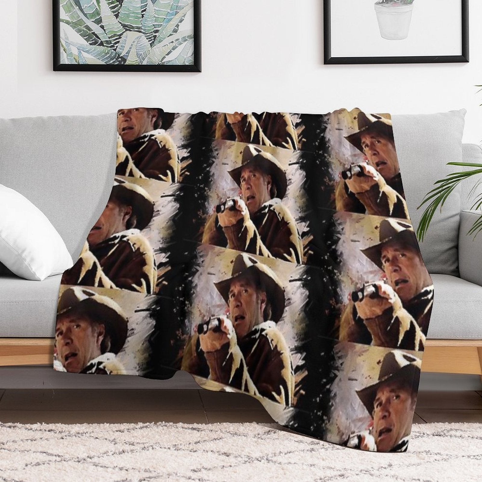 Sheriff Walt Longmire Quick-dry Throw Blanket