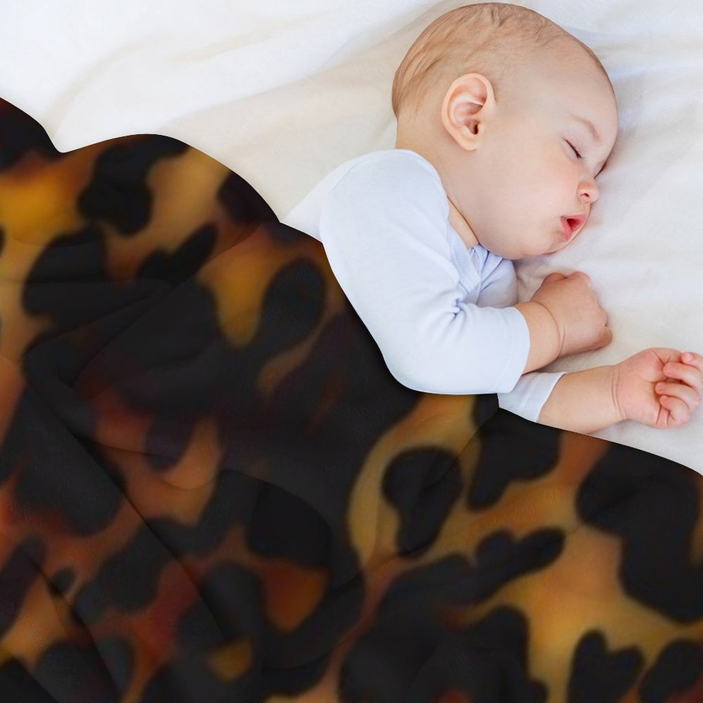 Tortoiseshell Tortoise Shell Gift-ready Throw Blanket