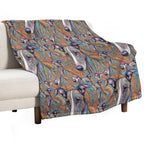 Paisley Hounds Versatility Throw Blanket