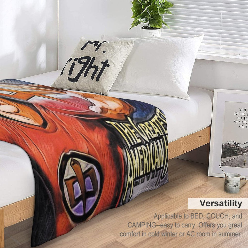 Ralph Hinkley - The Greatest American Hero Velvety-soft Throw Blanket