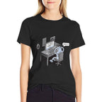 Im Not A Robot  Funny Computer Pun  Vintage-inspired T-Shirt