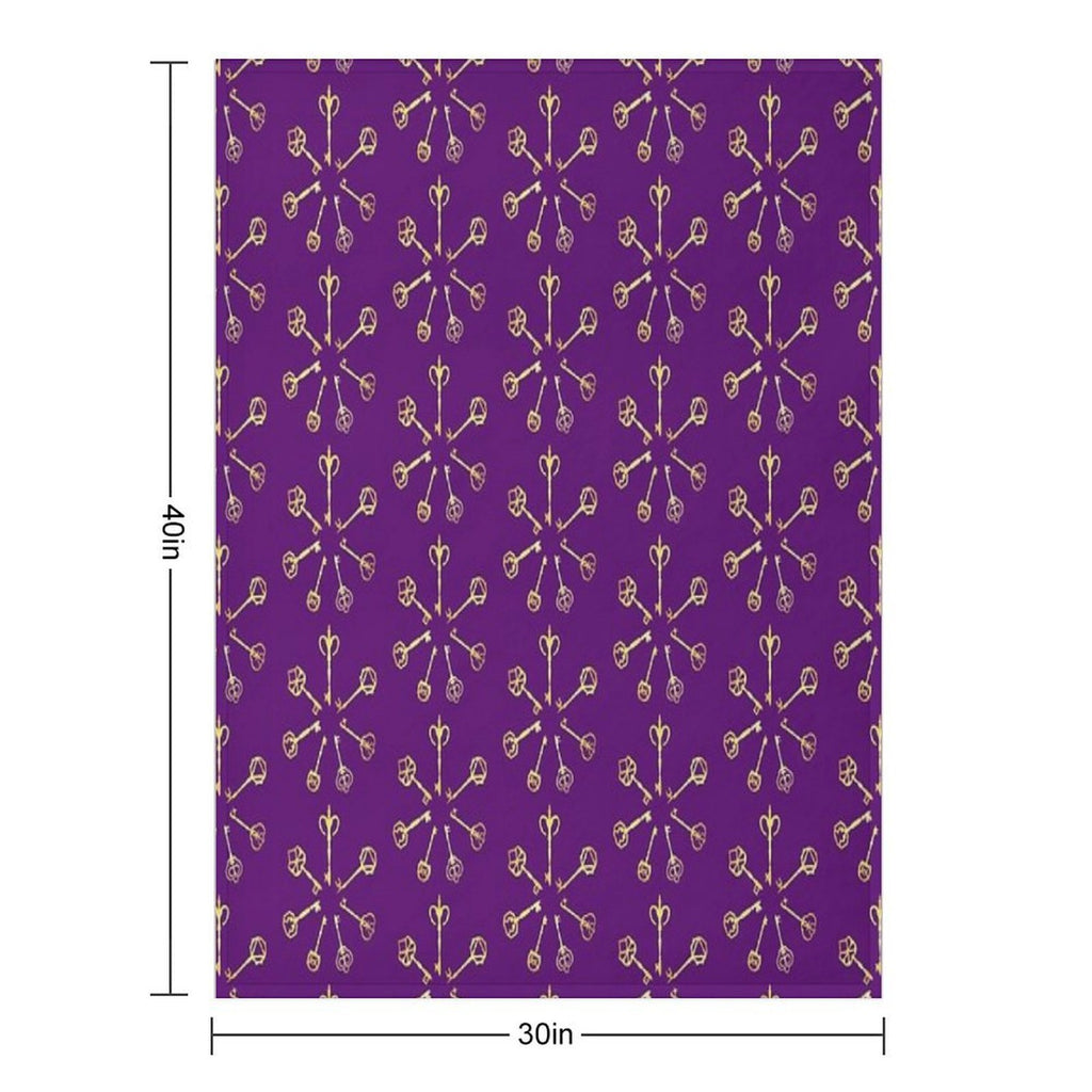 The Magicians - The Seven Golden Keys Machine-washable Throw Blanket