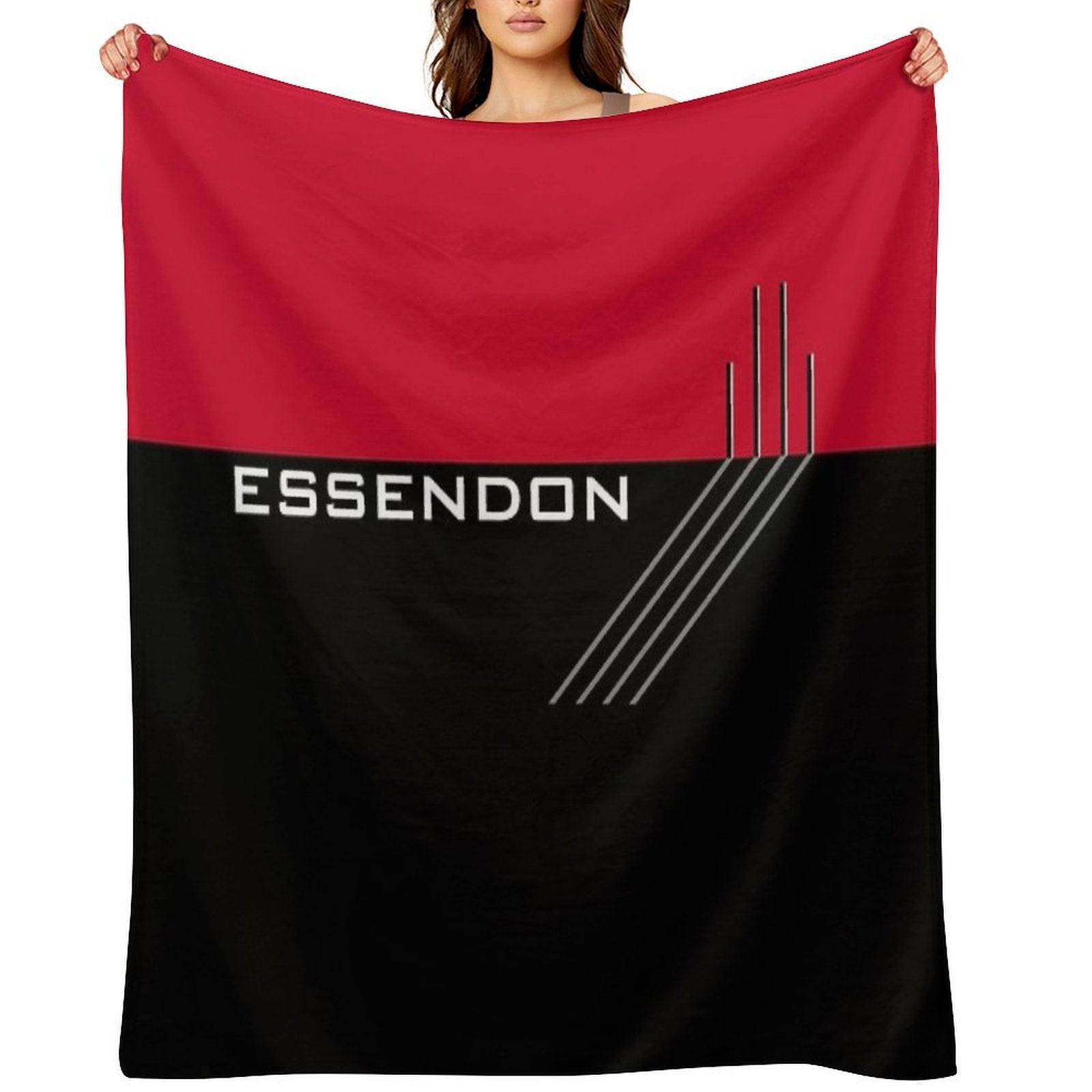 Essendon Apparels, Merchandise, T Shirts, Skirt, Mask, Apron Durable Throw Blanket