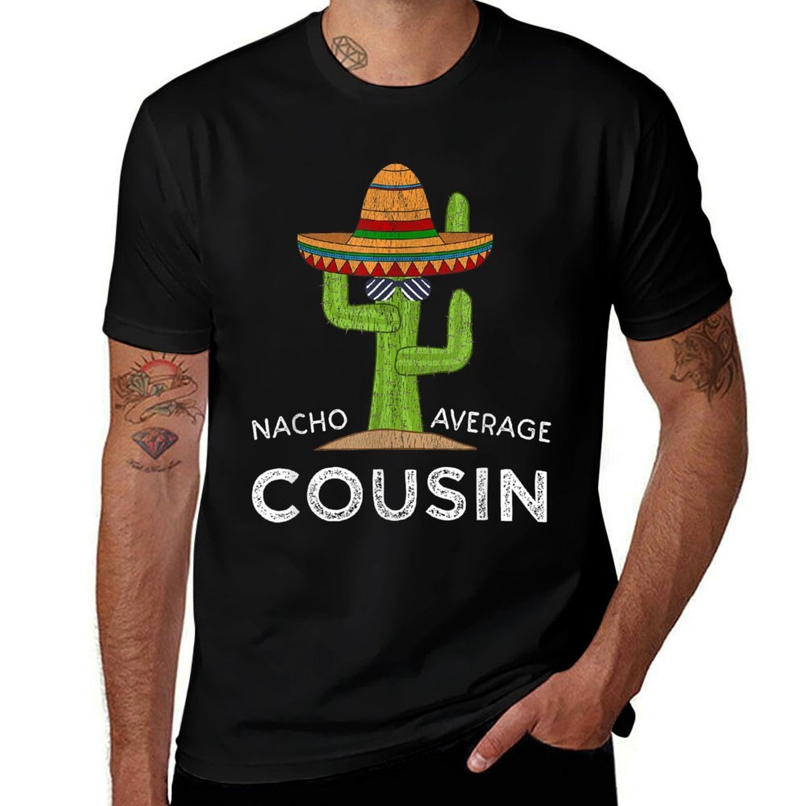 Fun Hilarious Funny Cousin  Cotton T-Shirt