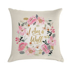 I AM A WALL Soft Warmth Comfort Throw Pillow