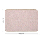 Cute Pink Speckles  Toxin-Free Bath Mat