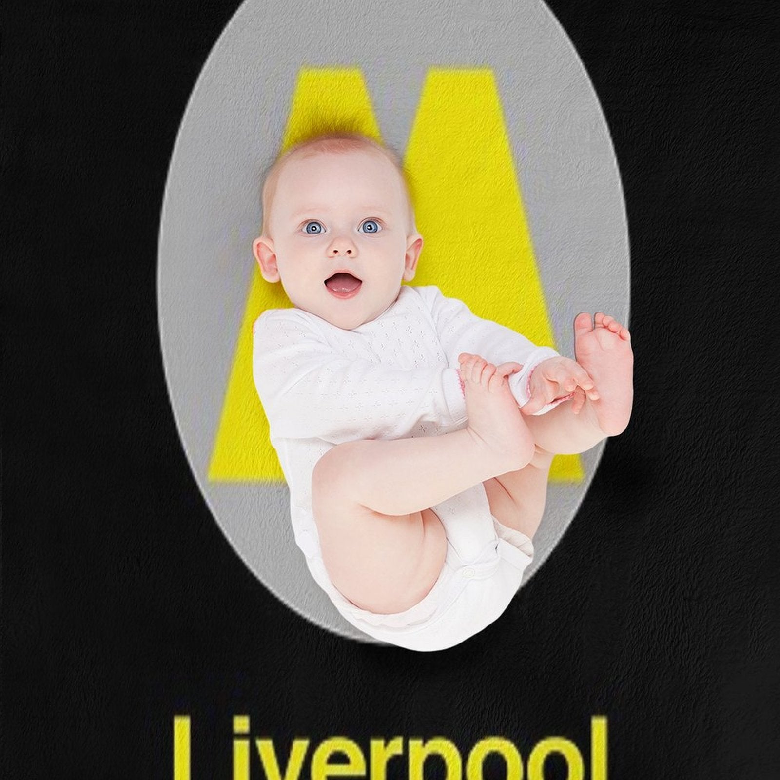 Liverpool Station Plush Throw Blanket
