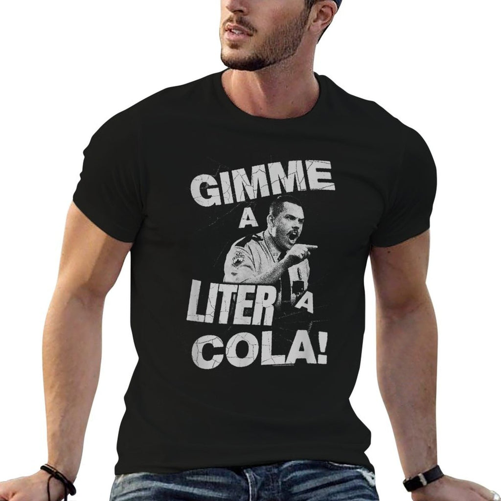 Super Troopers Ramrod Liter A Cola  Ribbed Collar T-Shirt