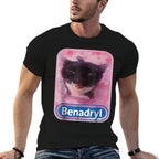 Benadryl Meme Cat Benny Cute  Funny  Slim-fit Cut T-Shirt