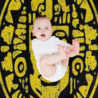 Olmec Anti-pilling Throw Blanket