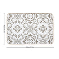 Vintage Marrakesh Mosaic, Moroccan Tiles  Odorless Bath Mat