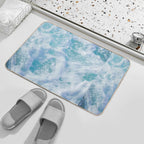 Ocean Waves  Odorless Bath Mat