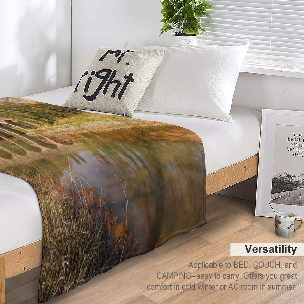 Coalbrookdale Viaduct Durable Throw Blanket