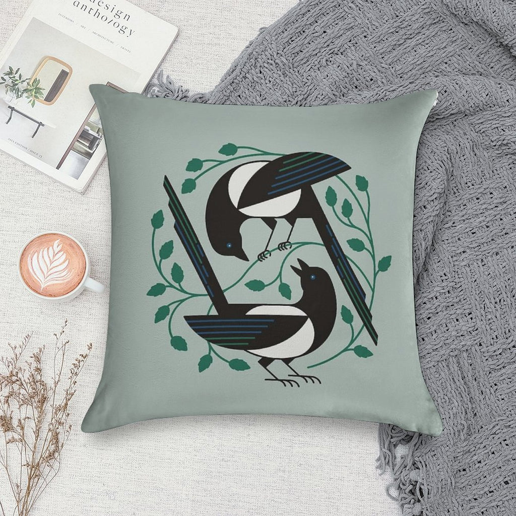 The Joy of Spring Soft Decorative Cover Throw Pillow