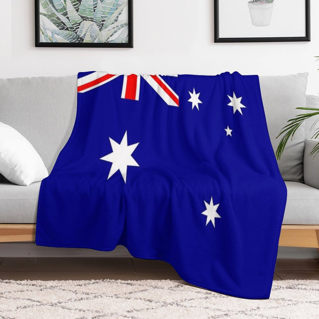 Australia Flag Comfort Throw Blanket