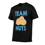 Team Nuts Funny Team Boy Gender Reveal Tshirt  Tagless Design T-Shirt
