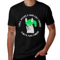 Lamas with Hats Karl - Thats Two Things - Funny Karl  Heathered Texture T-Shirt