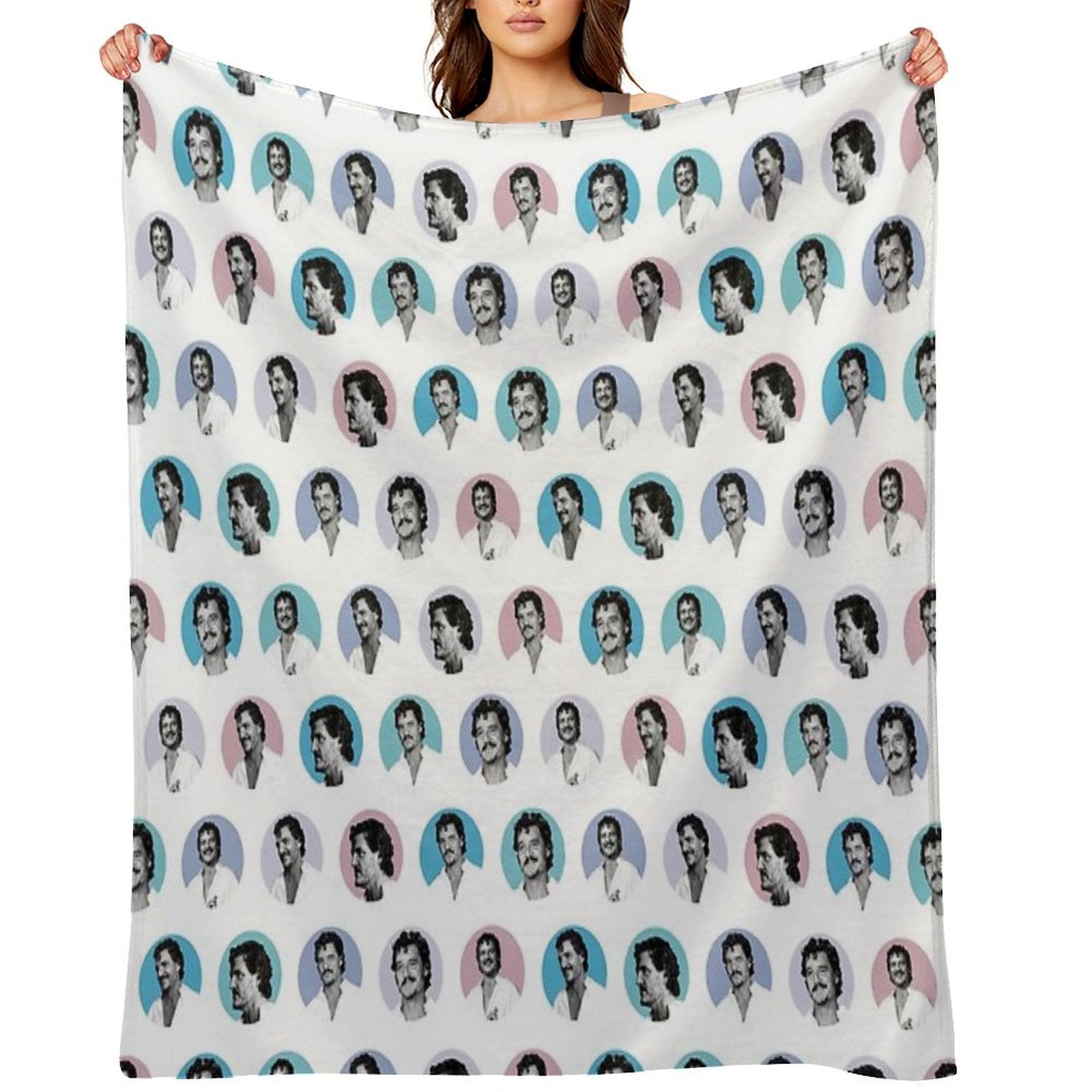 Pedro Pascal at The SAG Awards Comfort Throw Blanket