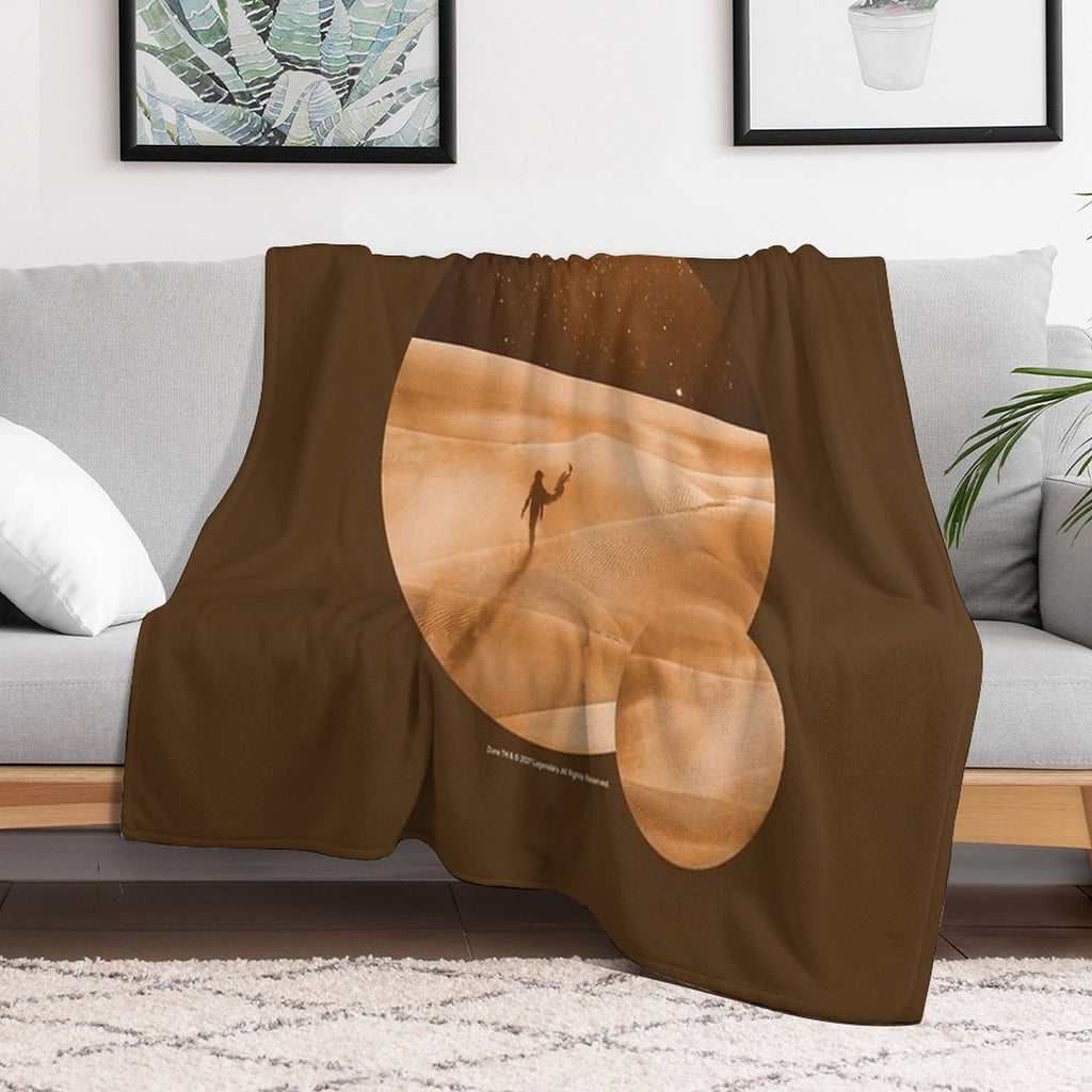 Dune, Arrakis Shrink-resistant Throw Blanket