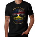 American Grown With Ecuadorian Roots Tree USA Gifts  Eco-friendly Material T-Shirt