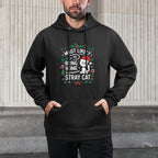 Most Likely To Bring Home A Stray Cat Cute Cat Christmas Premium All-Day Comfort Hoodie