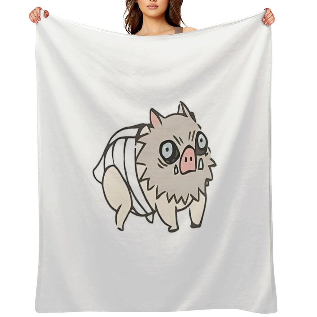 Hashibira Inosuke Premium Throw Blanket