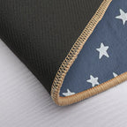 Stars on Blue  Rapid-Drying Bath Mat