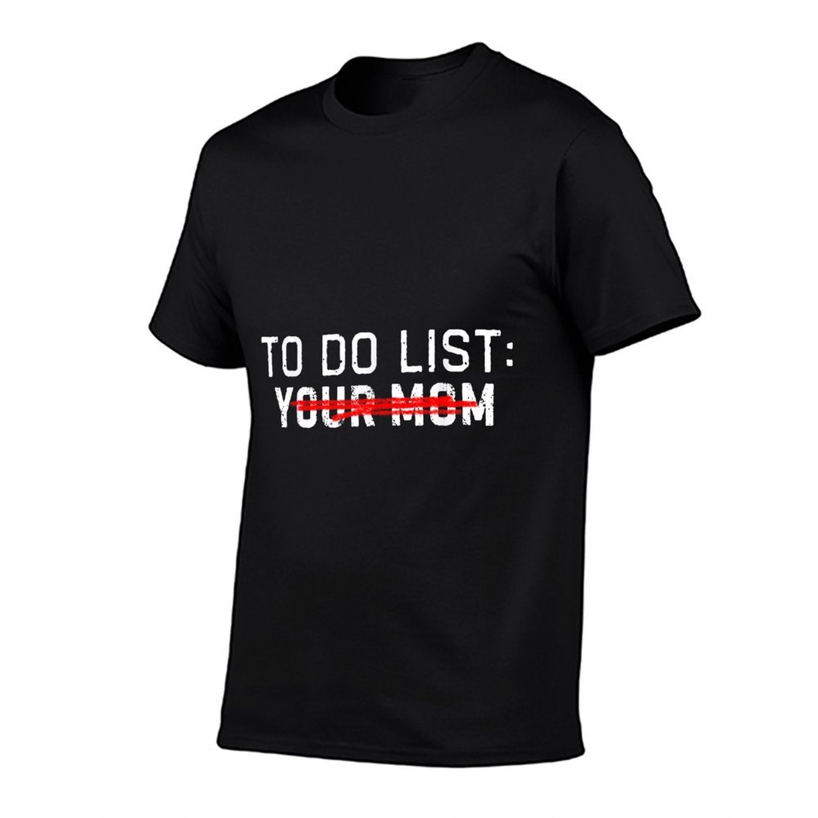 Funny Meme To Do List Ur Mom Sarcastic To Do List Your Mom  Oversized Silhouette T-Shirt