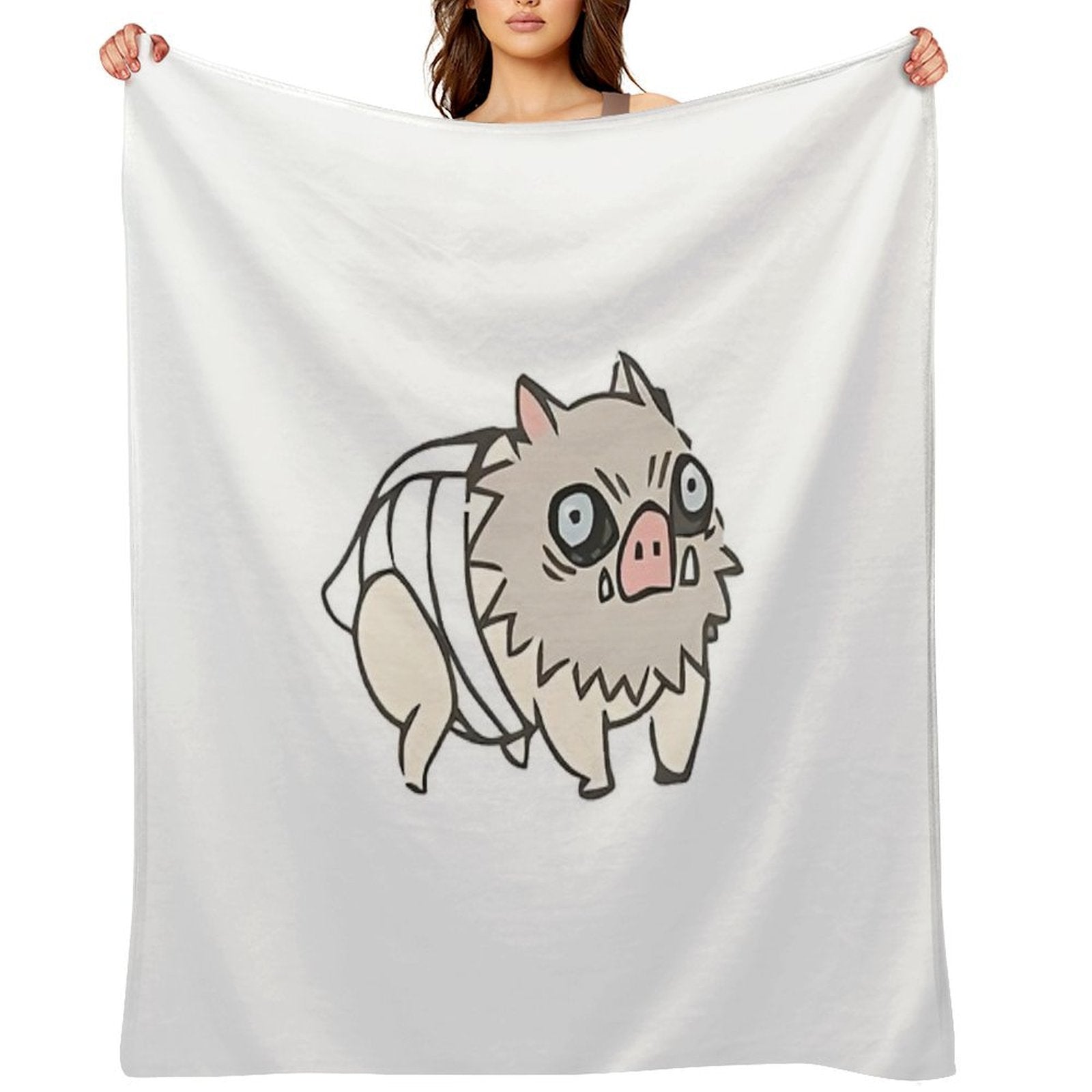 Hashibira Inosuke Premium Throw Blanket