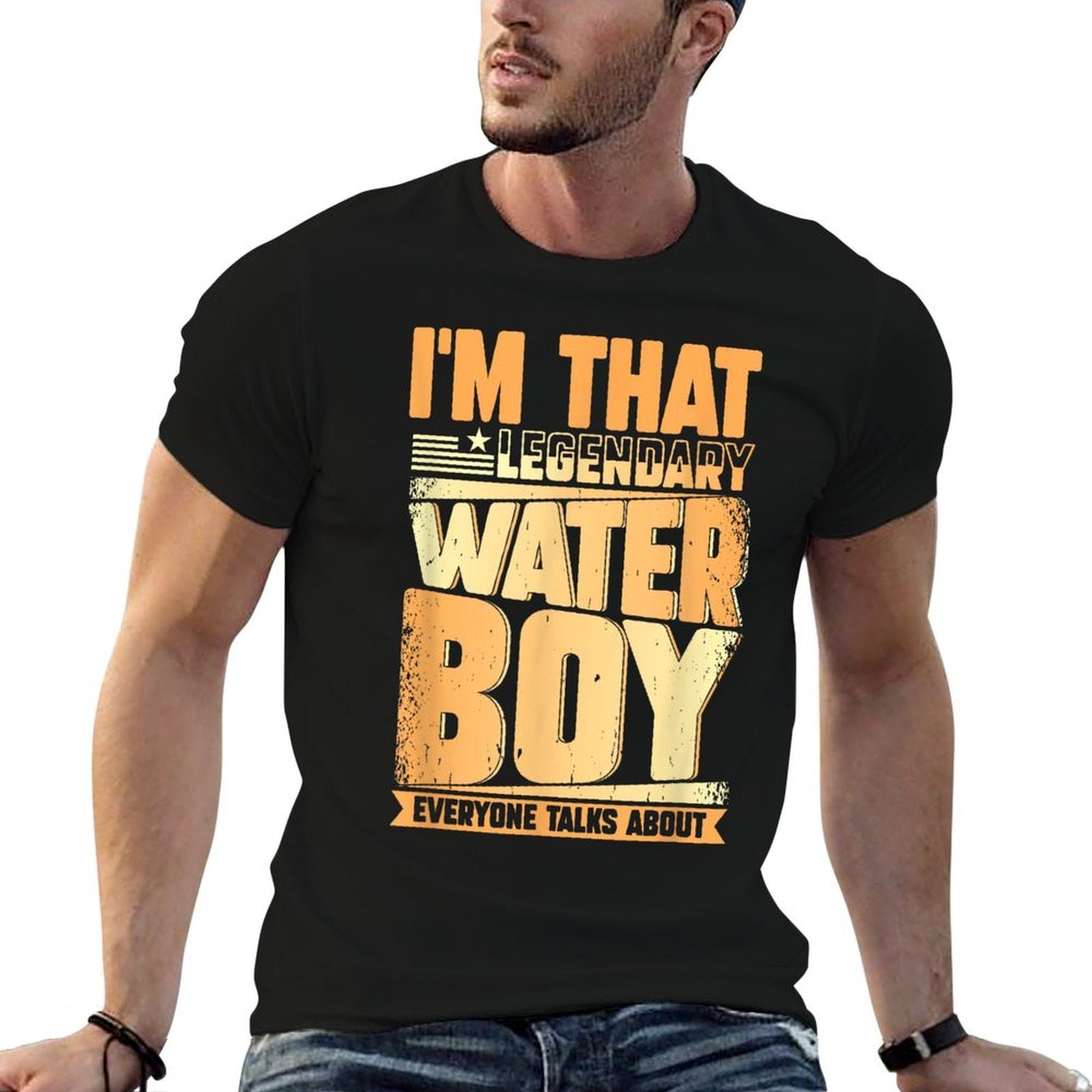 Funny Waterboy Football Team Manager Hydration Specialist  Vintage-inspired T-Shirt