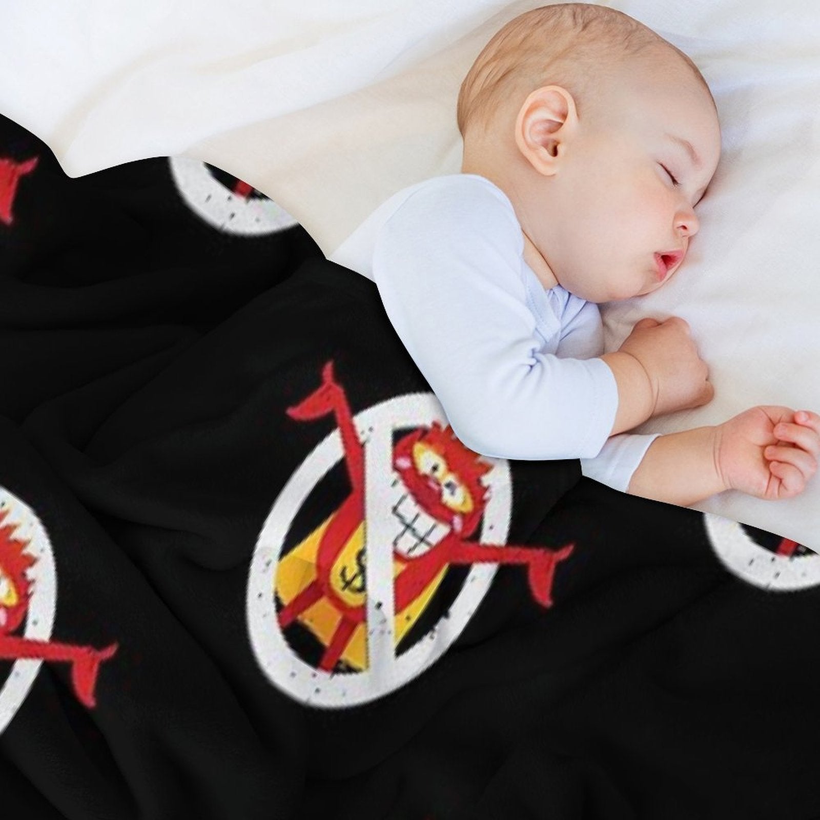 Please, Not The Whammy! Eco-conscious Throw Blanket