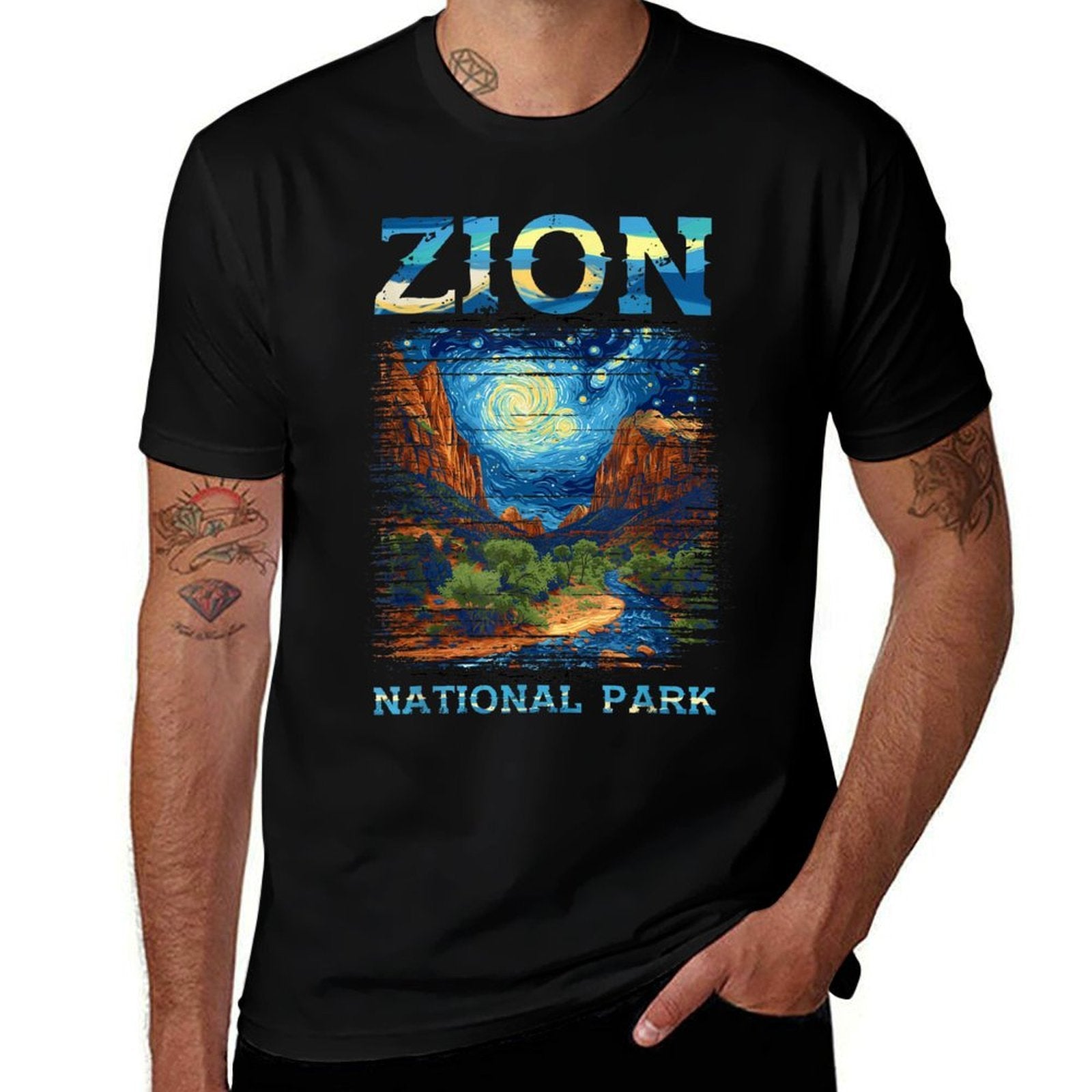 Zion National Park  Polyester Blend T-Shirt