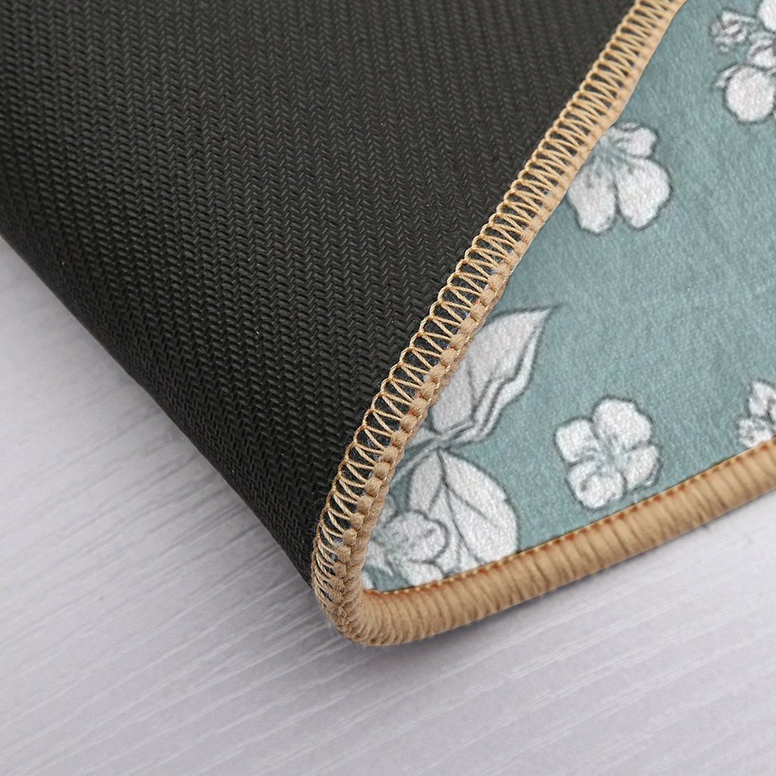 Blur Flower Pattern  Multi-Purpose Bath Mat