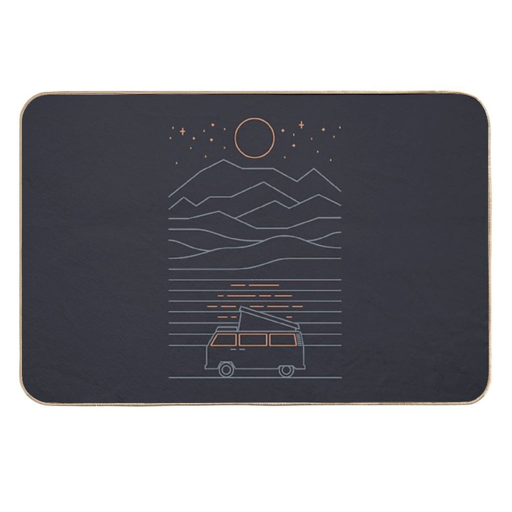 Van Life  Easy To Clean Bath Mat