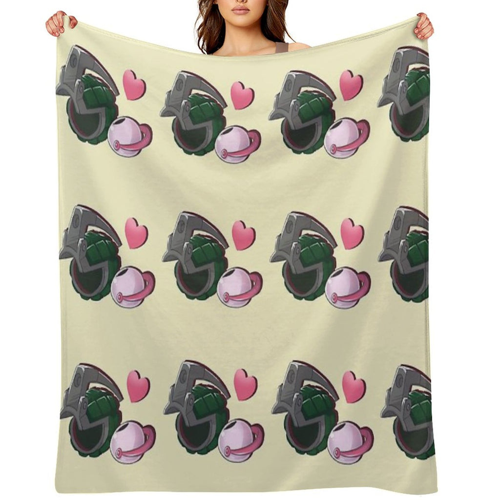 Kacchako Gauntlets Wrinkle-free Throw Blanket