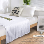 Ethereum Plant Growing Upward Easy Care Throw Blanket