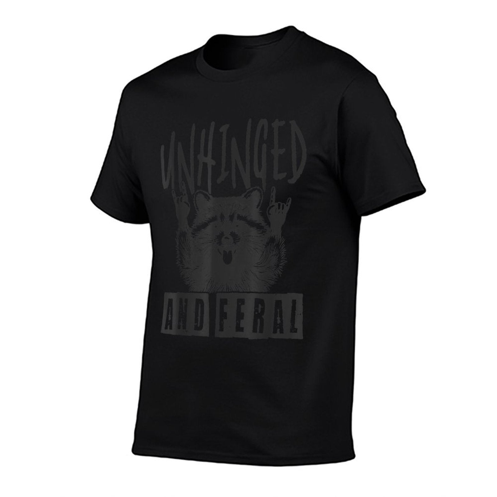 Raccoon Unhinged And Feral Retro  Odor-resistant T-Shirt