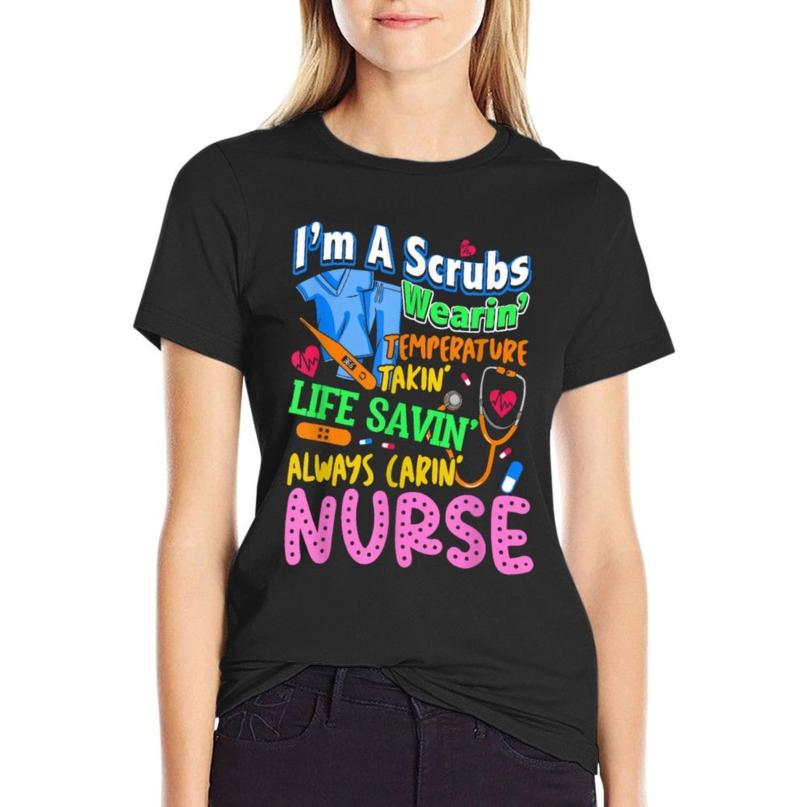 Nurse Job Definition Love Nursing Nursing School Nurse Job Comfortable T-Shirt