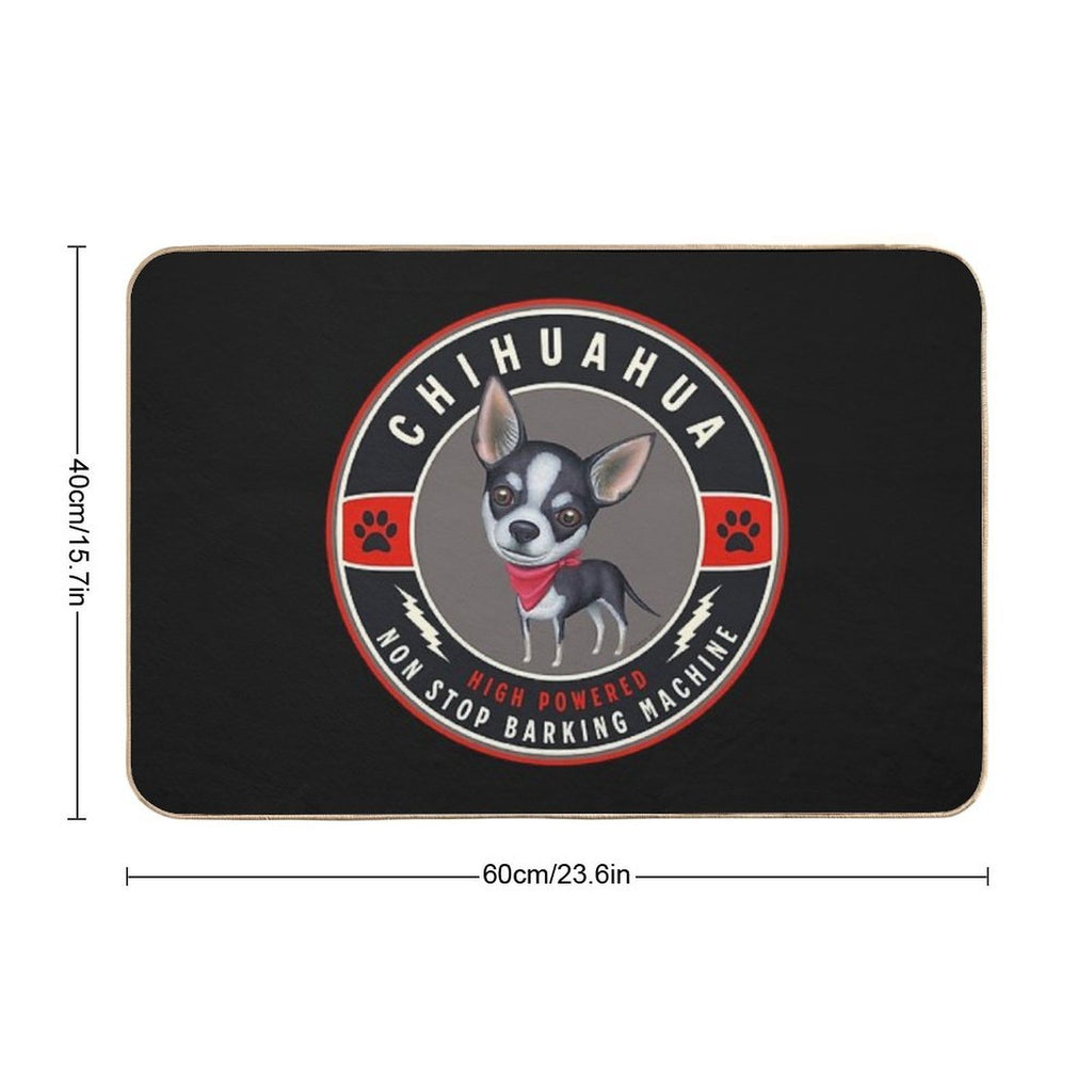 Chihuahua High Powered  Non-Slip Bath Mat