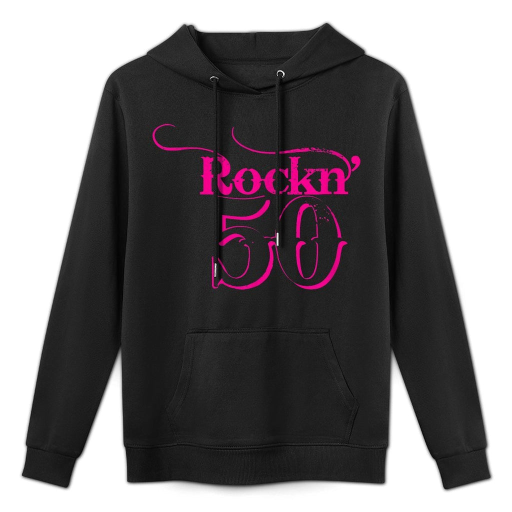 Rock' 50 Birthday T-shirt Funny 50th Birthday Layering Staple Hoodie