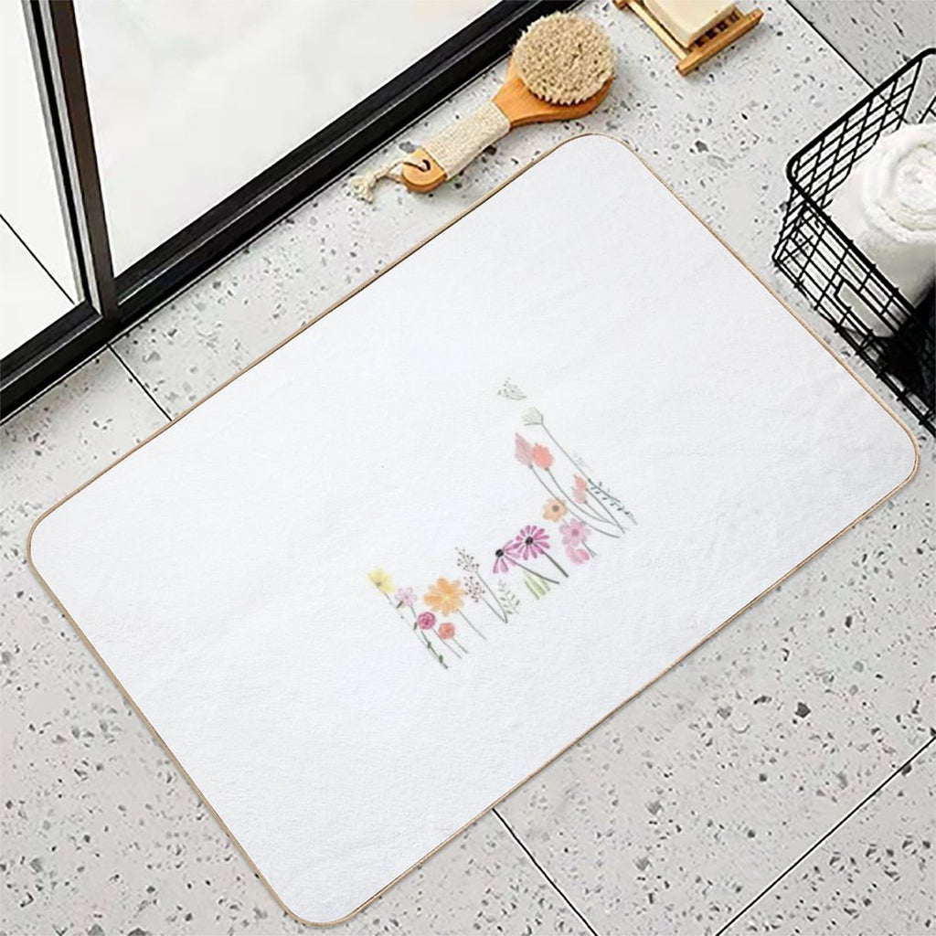 Flower  Multi-Purpose Bath Mat
