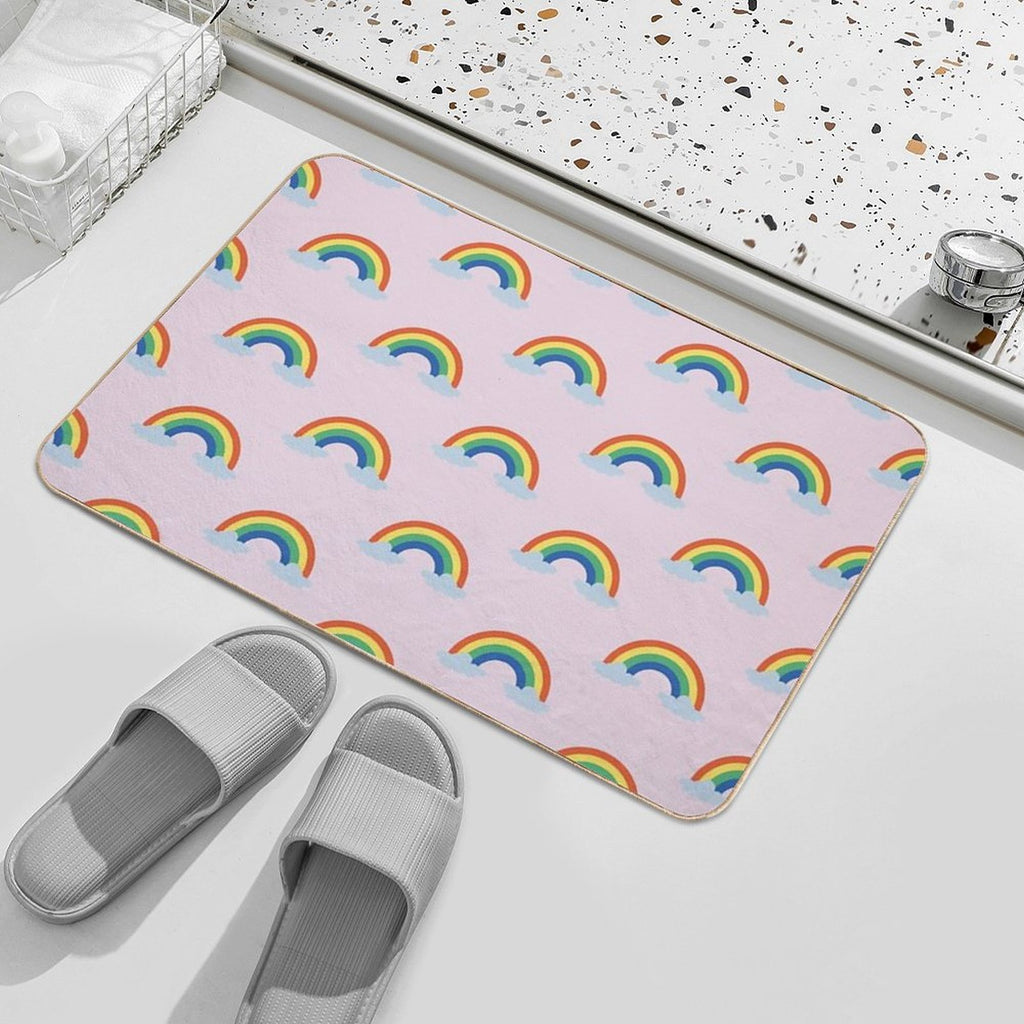Rainbow  Long-Lasting Bath Mat