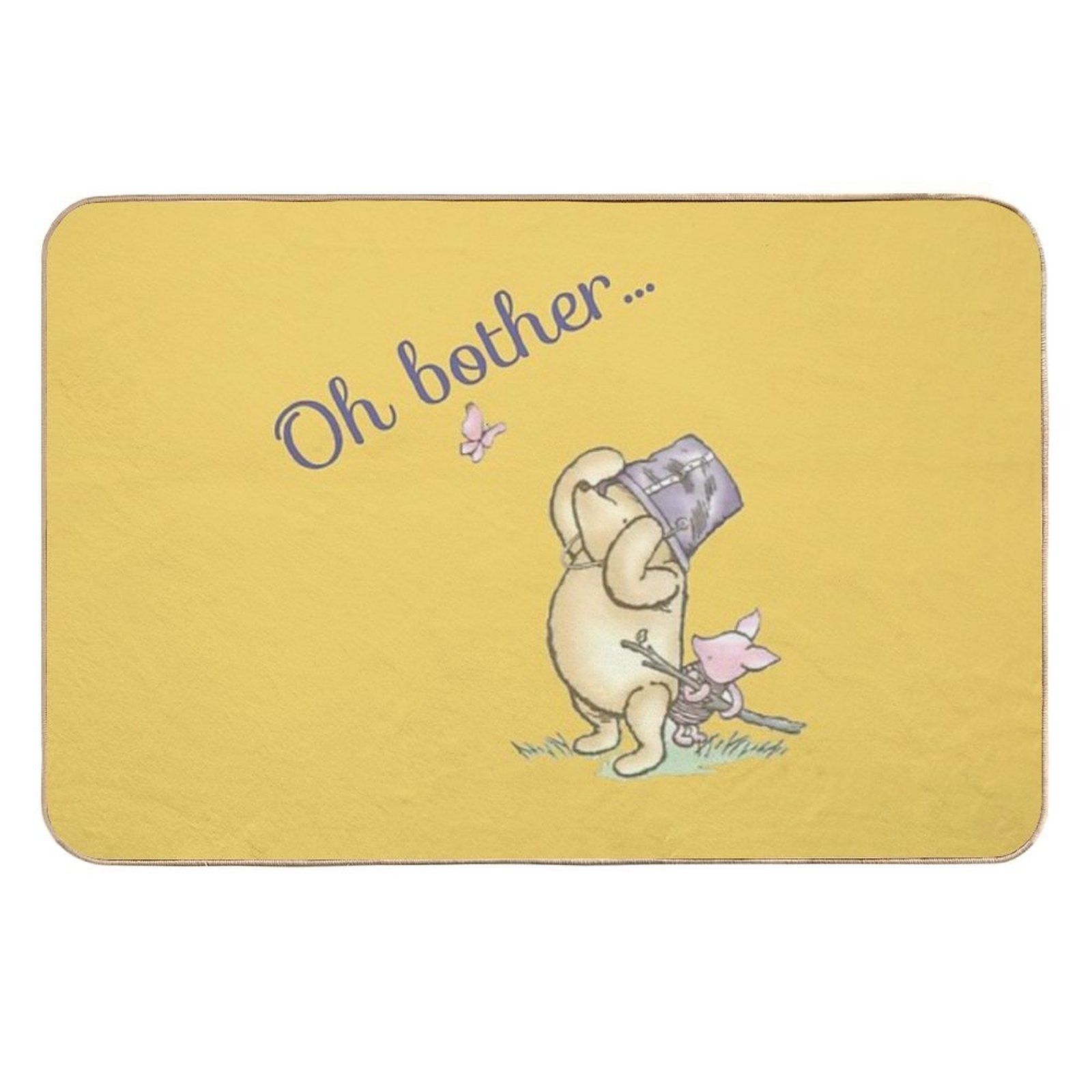 Oh Bother Winnie The Pooh  Rapid-Drying Bath Mat
