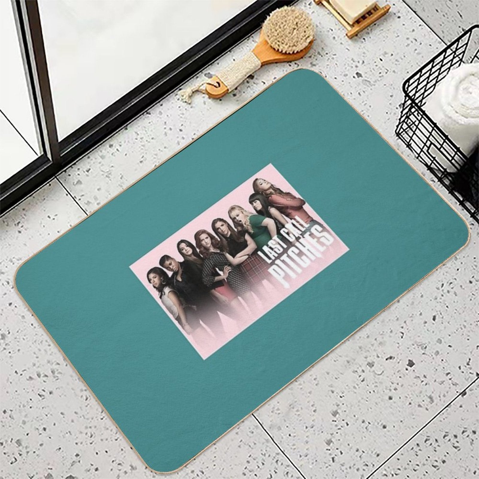 Last Call Pitches  Pitch Perfect  Stain-Proof Bath Mat