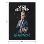 Roland Kaiser - Roland Kaiser Merch Plush Throw Blanket