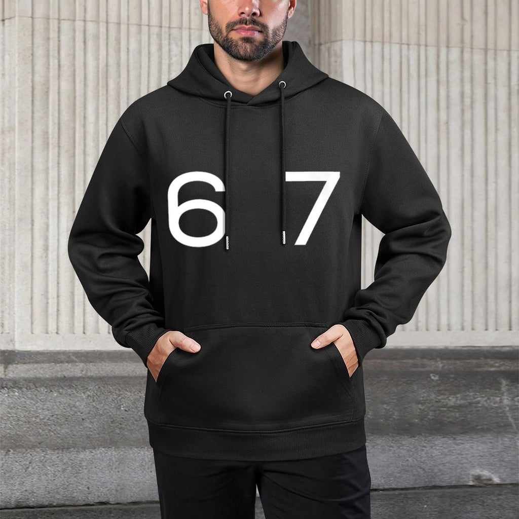 Fun Six Seven 6 7 Meme Design Versatile Streetwear Hoodie