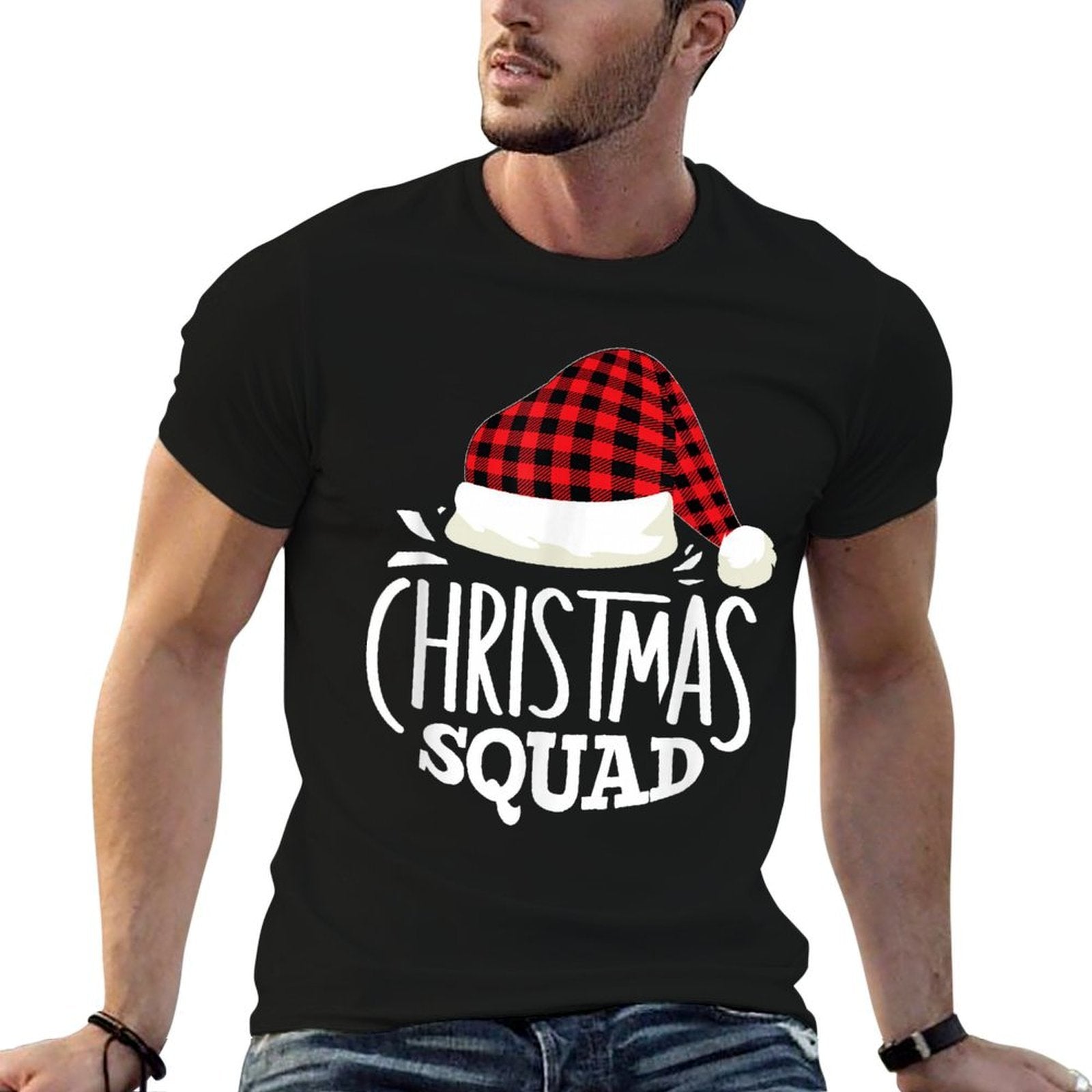 Christmas Squad Family Group Matching Christmas Pajama Party  Classic T-Shirt