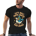 Frog Wizard Math Rocks Chaos Roll Tabletop Meme Design  Heathered Texture T-Shirt