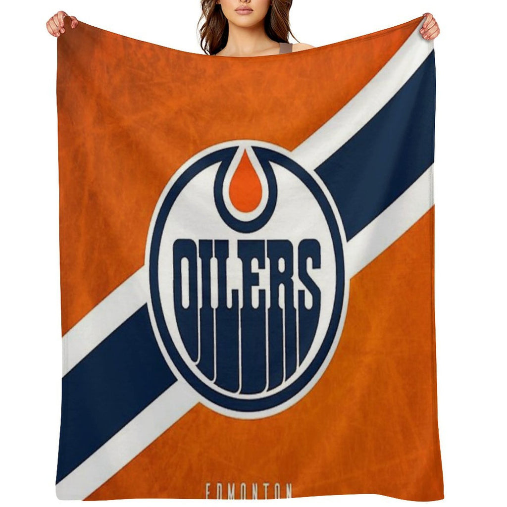 Oilers-City Premium Throw Blanket