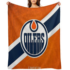 Oilers-City Premium Throw Blanket
